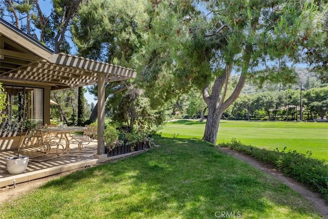 4119 Oak Island Ln, Fallbrook, CA 92028 - view of grassy yard featuring a patio