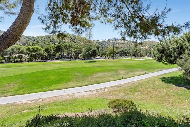 4119 Oak Island Ln, Fallbrook, CA 92028 - view of community with golf course view and a lawn
