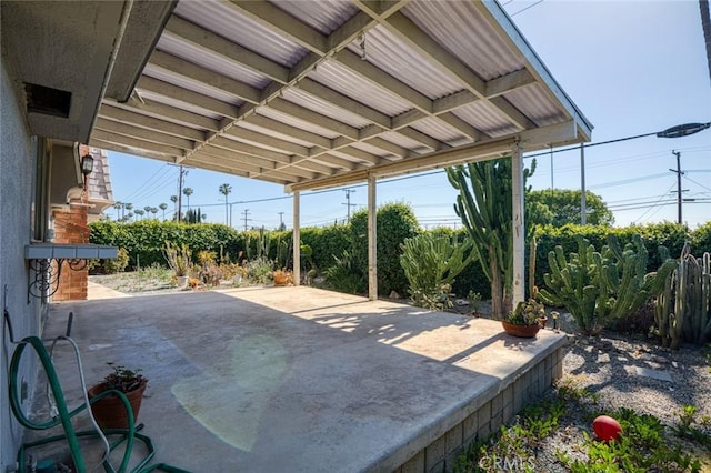 1713 Roanoke St, Placentia, CA 92870 - view of patio with a carport