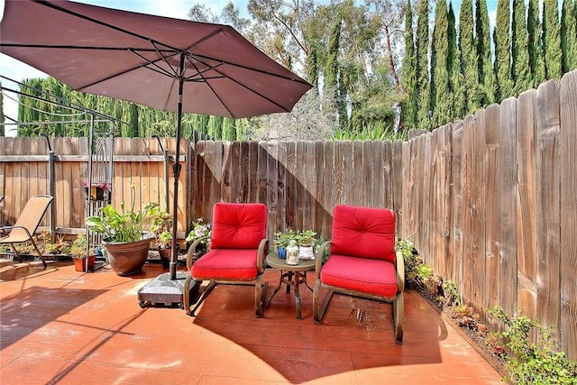 1189 N Sunflower Ave, Covina, CA 91724 - fenced backyard featuring a patio