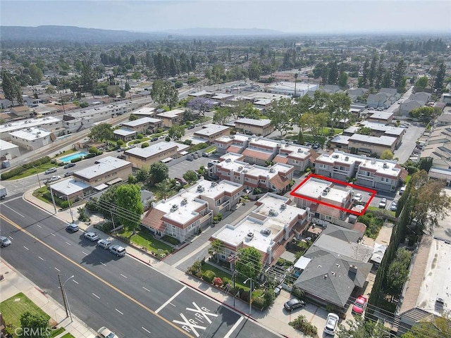 1189 N Sunflower Ave, Covina, CA 91724 - aerial overview of property's location with property parcel outlined