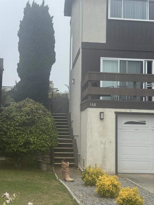 166168 Coop Ct, Encinitas, CA 92024 - view of building exterior featuring a garage