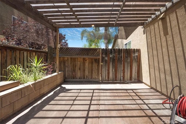 12614 Torrey Pine Rd, Moreno Valley, CA 92555 - view of patio with a pergola
