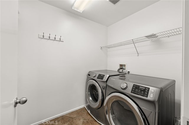 8090 Cornwall Ct Unit 33, Rancho Cucamonga, CA 91739 - laundry area featuring washer and clothes dryer and baseboards