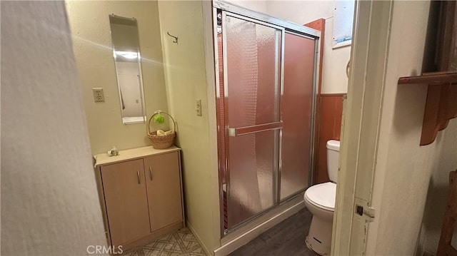 3788 Lakeview Ter, Lucerne, CA 95458 - full bath with toilet and a shower stall