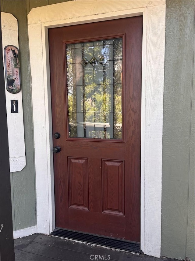 23819 Scenic Dr, Crestline, CA 92325 - view of property entrance