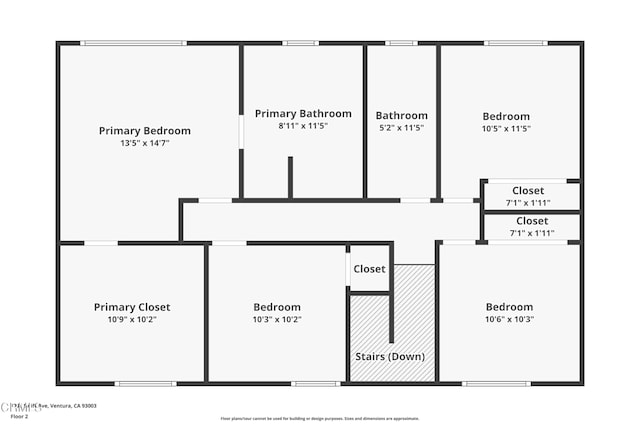 1796 Swift Ave, Ventura, CA 93003 - home floor plan