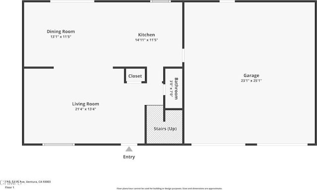1796 Swift Ave, Ventura, CA 93003 - room layout