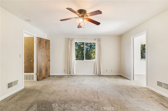 64 Rebie Way, Oroville, CA 95966 - unfurnished room featuring carpet flooring, a ceiling fan, baseboards, and a smoke detector