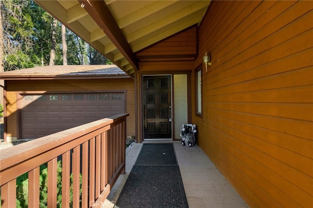 64 Rebie Way, Oroville, CA 95966 - property entrance featuring an attached garage