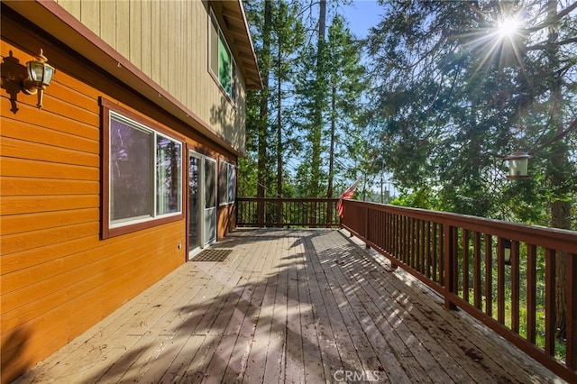 64 Rebie Way, Oroville, CA 95966 - view of wooden deck
