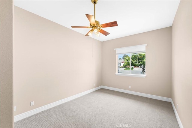 7064 Isle Ct, Rancho Cucamonga, CA 91739 - carpeted spare room with ceiling fan and baseboards
