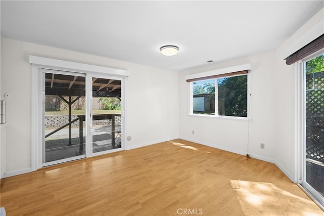 8950 Pueblo Ave, Atascadero, CA 93422 - spare room with light wood-style flooring and baseboards