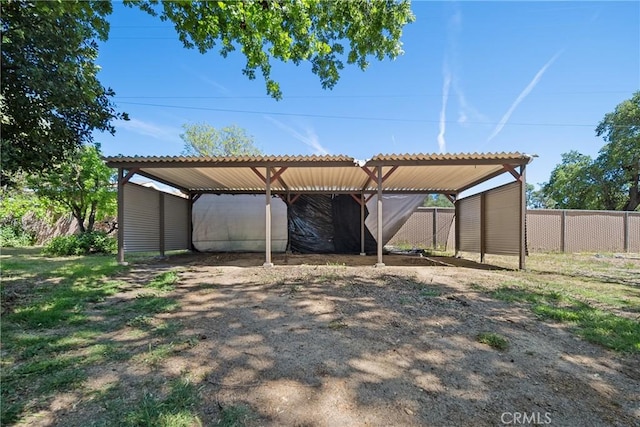 8950 Pueblo Ave, Atascadero, CA 93422 - view of outdoor structure with a carport