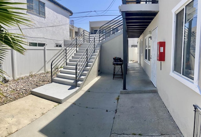 386771 Menlo Ave, San Diego, CA 92105 - view of patio / terrace with stairway