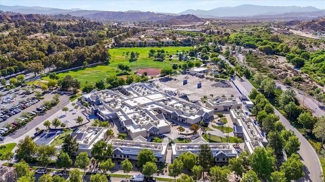 23402 Brookdale Ln Unit 56, Valencia, CA 91355 - aerial view of property's location featuring a mountainous background