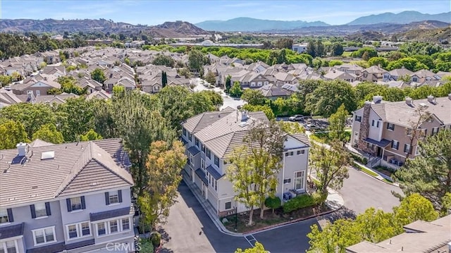 23402 Brookdale Ln Unit 56, Valencia, CA 91355 - aerial perspective of suburban area featuring a mountainous background