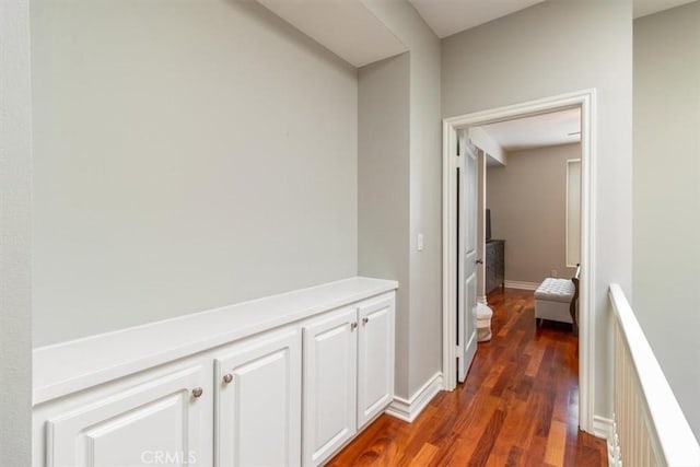 23402 Brookdale Ln Unit 56, Valencia, CA 91355 - hall with wood finished floors and baseboards