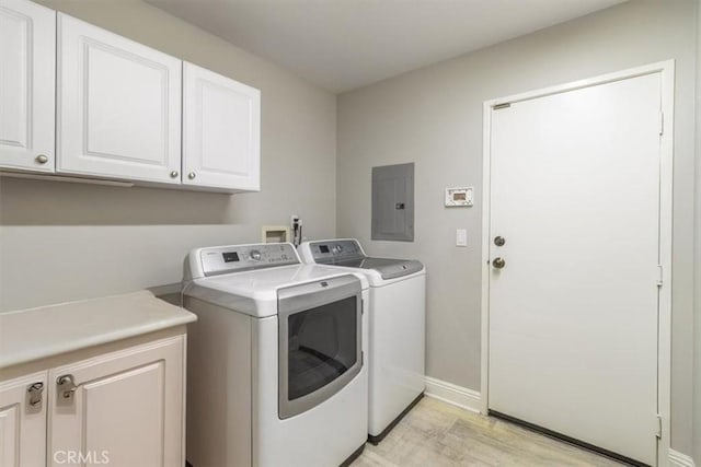 23402 Brookdale Ln Unit 56, Valencia, CA 91355 - laundry room featuring electric panel, independent washer and dryer, and cabinet space