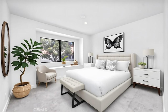 659 Valley Oak Ln, Newbury Park, CA 91320 - bedroom with baseboards, recessed lighting, and light colored carpet