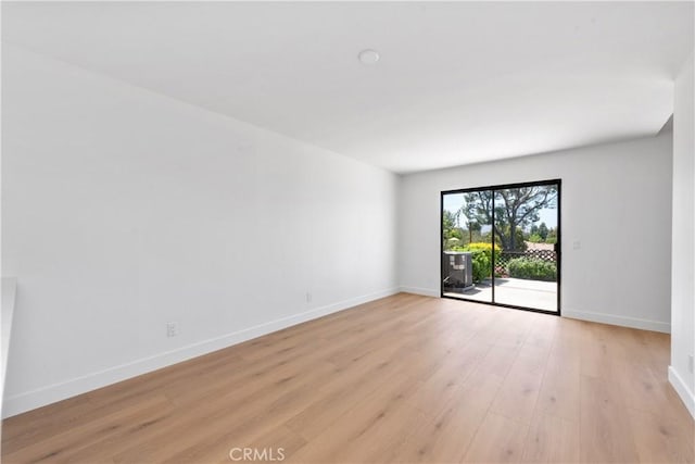 659 Valley Oak Ln, Newbury Park, CA 91320 - spare room featuring baseboards and light wood-style flooring