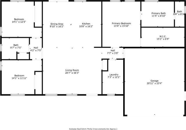 5755 Fickett Ln, Paradise, CA 95969 - floor plan / room layout