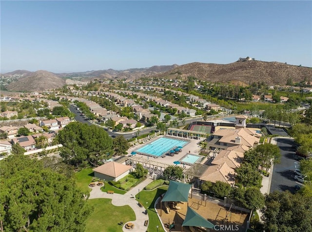 25 Del Brienza, Lake Elsinore, CA 92532 - aerial view of property's location with nearby suburban area