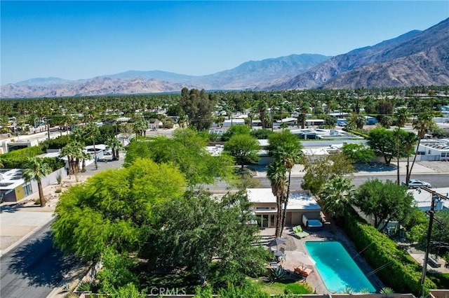 576 E Desert Holly Cir, Palm Springs, CA 92262 - view of mountain backdrop with nearby suburban area