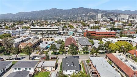 426 Ivy St, Glendale, CA 91204 - drone / aerial view of a mountain backdrop