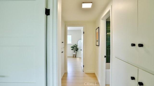 2737 Lorenzo Ave, Costa Mesa, CA 92626 - hall featuring light wood finished floors and baseboards