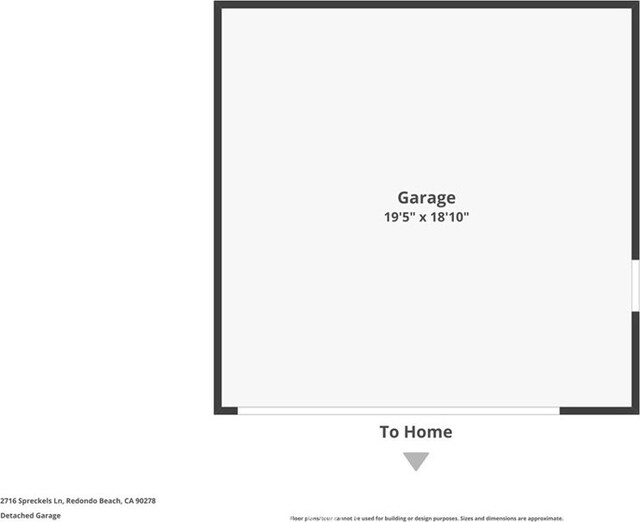 2716 Spreckels, Redondo Beach, CA 90278 - home floor plan