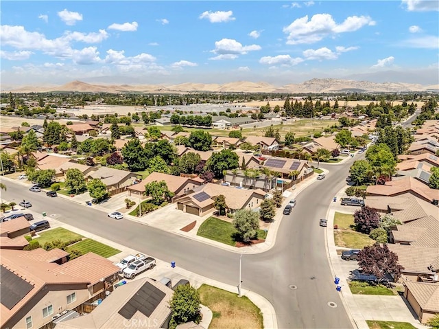 300 S Lombardi St, Porterville, CA 93257 - aerial view of residential area featuring mountains