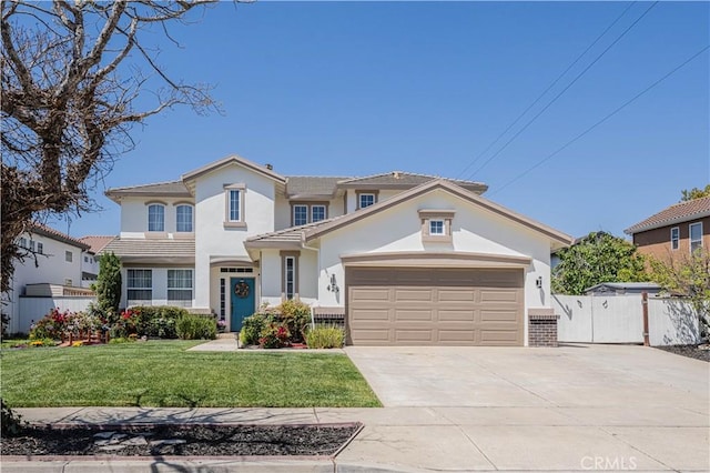 429 Tudor Way, Salinas, CA 93906 - view of front of property featuring stucco siding, driveway, a garage, and a tiled roof