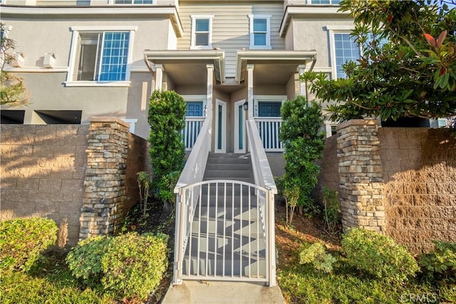 4615 Alekona Ct, Cypress, CA 90630 - entrance to property with stucco siding and a gate