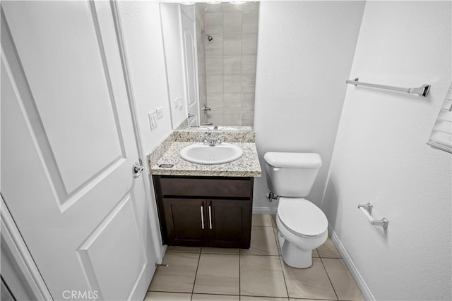4615 Alekona Ct, Cypress, CA 90630 - full bath featuring vanity, tile patterned flooring, and a tile shower