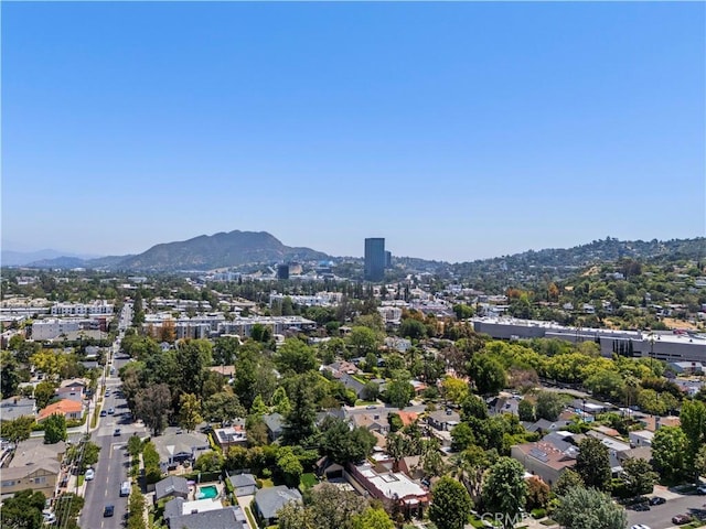 4180 Tujunga Ave, Studio City, CA 91604 - aerial view of a mountain backdrop