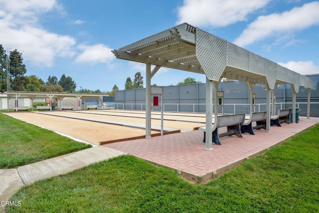 41019 Village 41, Camarillo, CA 93012 - view of community featuring a bocce ball area and a pergola