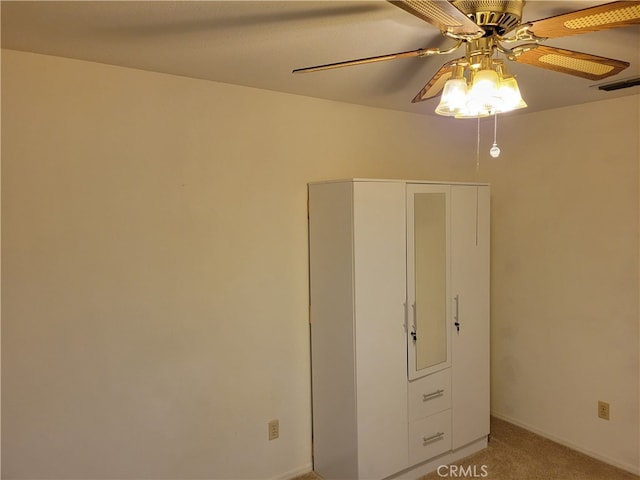2368 Beechwood Way, Madera, CA 93637 - unfurnished room with ceiling fan and light carpet