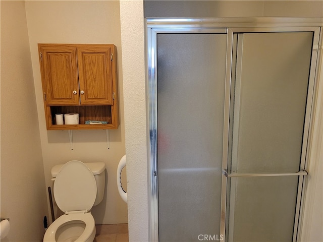 2368 Beechwood Way, Madera, CA 93637 - bathroom with toilet and an enclosed shower