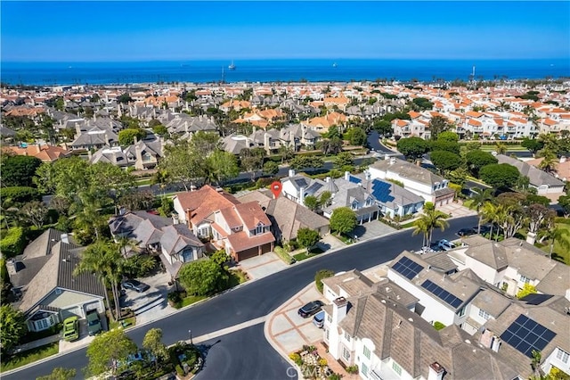 19371 Woodlands Dr, Huntington Beach, CA 92648 - aerial view of property and surrounding area featuring nearby suburban area and a large body of water