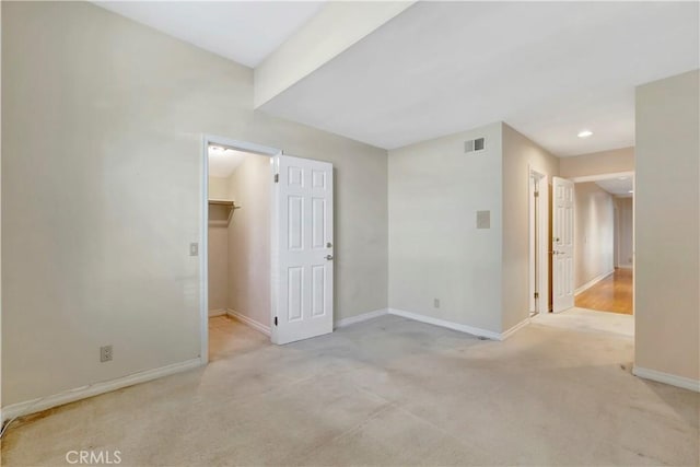 19371 Woodlands Dr, Huntington Beach, CA 92648 - unfurnished room with baseboards, carpet floors, and recessed lighting