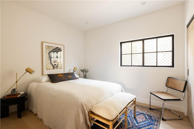 2334 Glover Pl, Los Angeles, CA 90031 - bedroom featuring light wood finished floors and baseboards