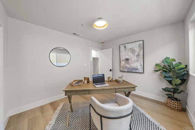 330 8th St, Seal Beach, CA 90740 - office featuring baseboards and light wood-style floors