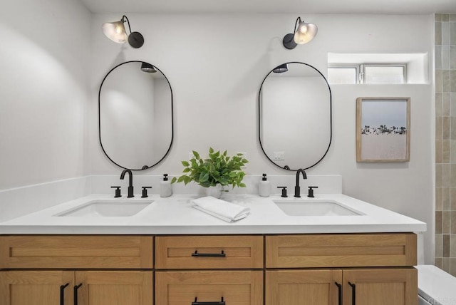 330 8th St, Seal Beach, CA 90740 - full bath with double vanity