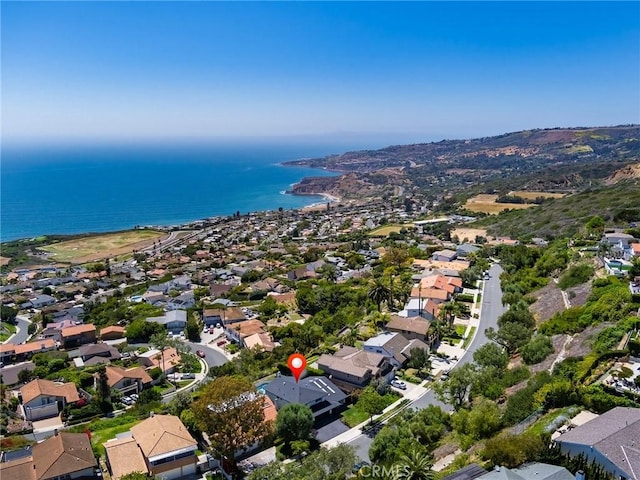 3504 Hightide Dr, Rancho Palos Verdes, CA 90275 - aerial overview of property's location with a nearby body of water and nearby suburban area