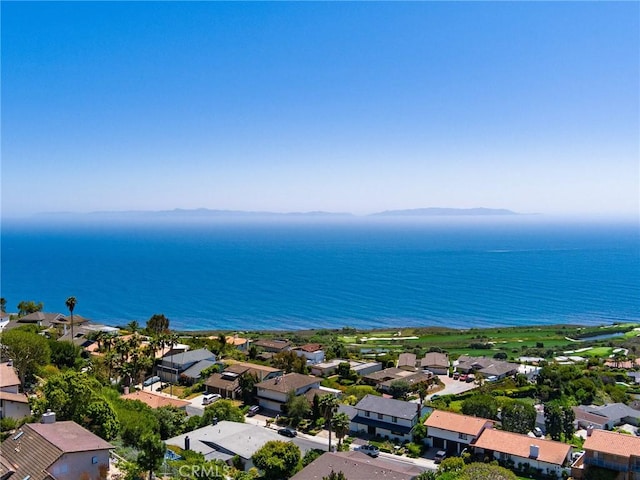 3504 Hightide Dr, Rancho Palos Verdes, CA 90275 - aerial view of residential area featuring a large body of water
