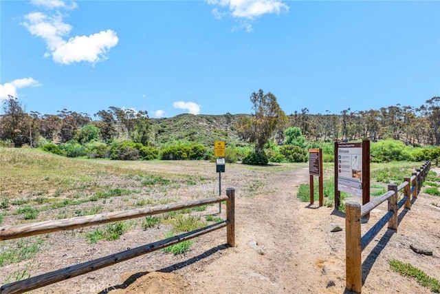 1821 Overview Cir, North Tustin, CA 92705 - view of yard featuring a view of countryside and a mountain view