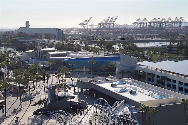 400 W Ocean Blvd Unit 605, Long Beach, CA 90802 - drone / aerial view of a notable bridge