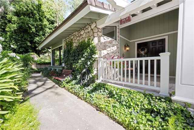 10139 Sun Valley Dr, Rancho Cucamonga, CA 91737 - view of side of property featuring stone siding