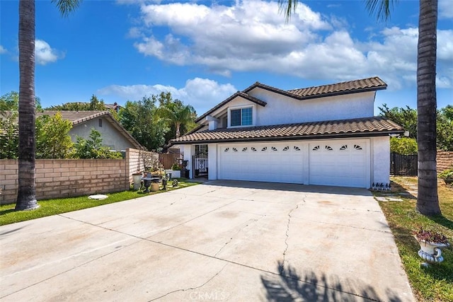 1250 Kinglake Dr, Diamond Bar, CA 91789 - traditional-style house featuring stucco siding, driveway, and a tiled roof